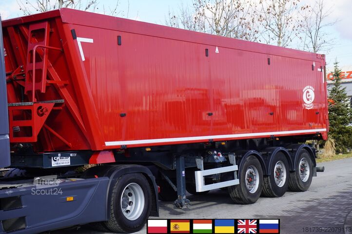Ημιρυμουλκούμενο ανατρεπόμενο GRAS GS 35.5t tipper semi-trailer / 48 m3
