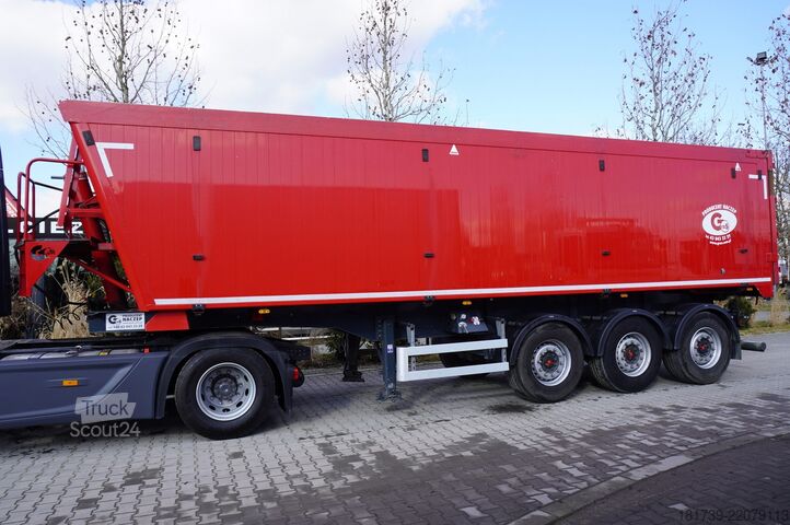 Ημιρυμουλκούμενο ανατρεπόμενο GRAS GS 35.5t tipper semi-trailer / 48 m3