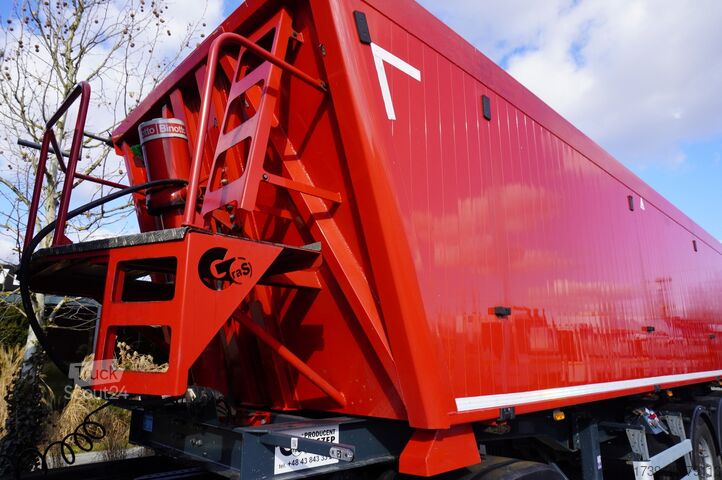 Ημιρυμουλκούμενο ανατρεπόμενο GRAS GS 35.5t tipper semi-trailer / 48 m3