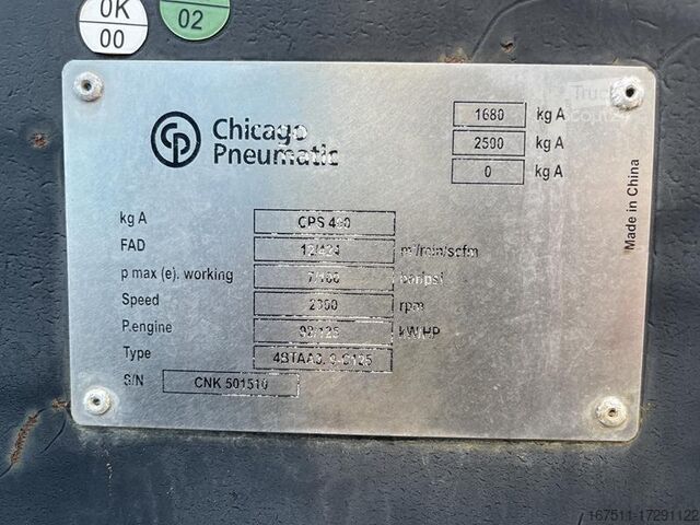 Sprężarka Chicago Pneumatic CPS 400