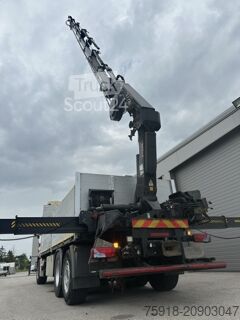 Basculantă MAN TGX 26.440 6X2 HIAB Kran mit 7 Ausschübe