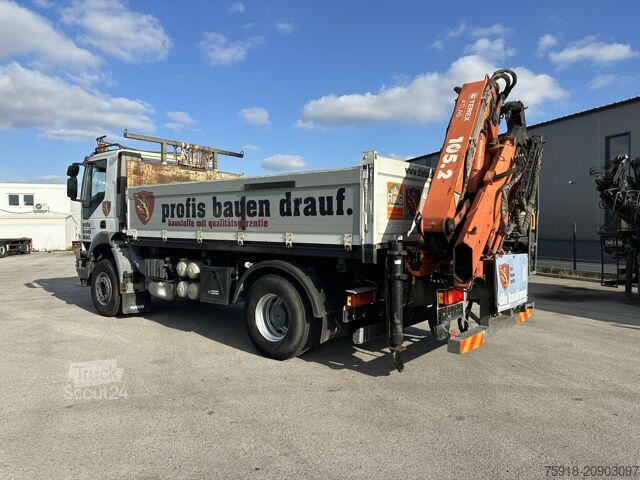 Basculantă IVECO Trakker, Kipper Kran