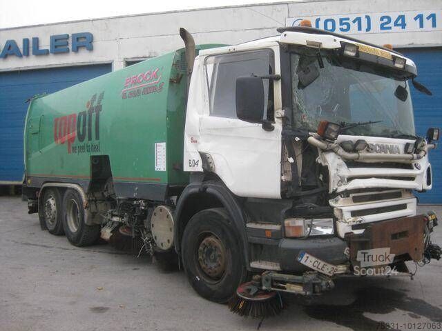 Spazzatrice stradale SCANIA P 310 BROCK SL480/2 JUMBO S SHORT CAB