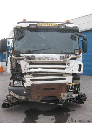 Spazzatrice stradale SCANIA P 310 BROCK SL480/2 JUMBO S SHORT CAB