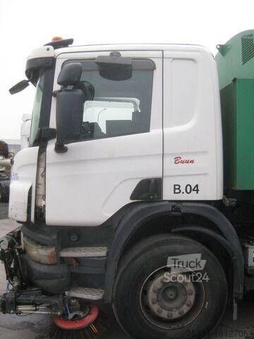 Spazzatrice stradale SCANIA P 310 BROCK SL480/2 JUMBO S SHORT CAB
