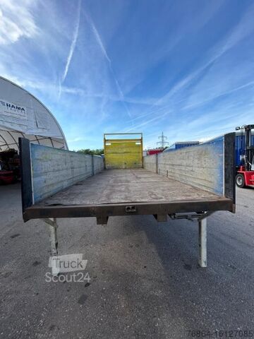 Anhänger-Wechselfahrgestell  PLATEAU-WECHSELPRITSCHE, 7,45M