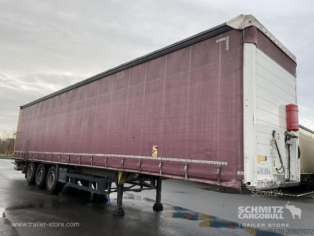 Auflieger mit Pritsche & Plane Schmitz Cargobull Semitrailer Curtainsider Standard Hayon