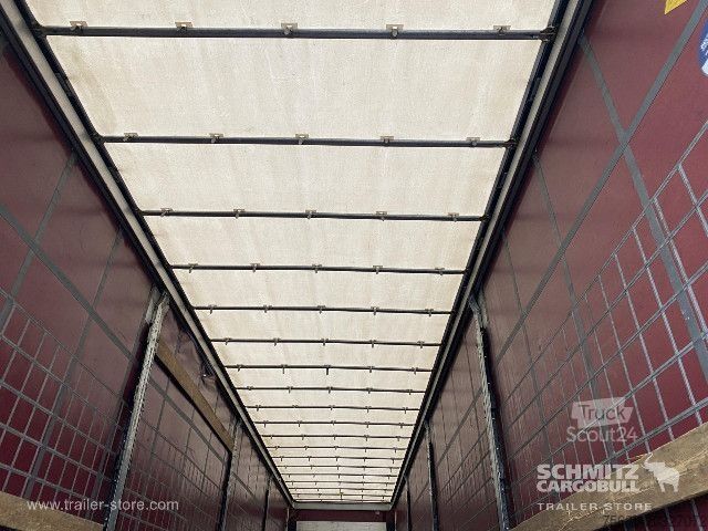 Auflieger mit Pritsche & Plane Schmitz Cargobull Semitrailer Curtainsider Standard Hayon