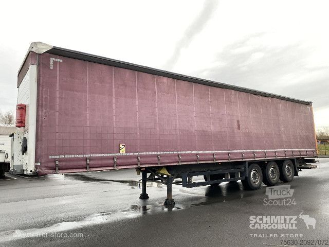 Auflieger mit Pritsche & Plane Schmitz Cargobull Semitrailer Curtainsider Standard Hayon