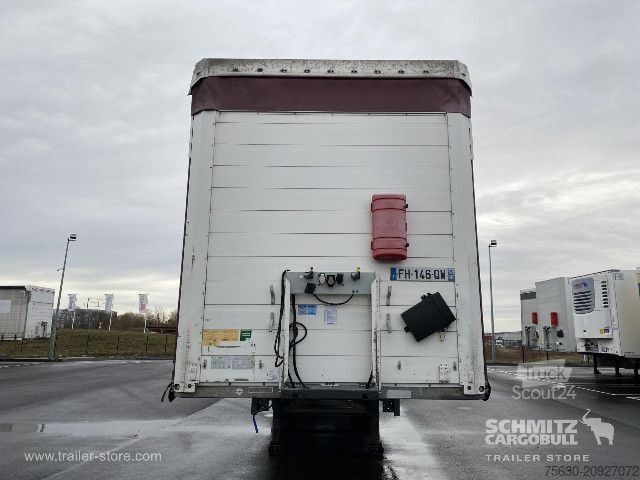 Auflieger mit Pritsche & Plane Schmitz Cargobull Semitrailer Curtainsider Standard Hayon