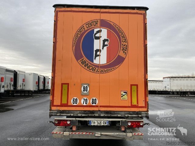 Auflieger mit Pritsche & Plane Schmitz Cargobull Semitrailer Curtainsider Standard Hayon