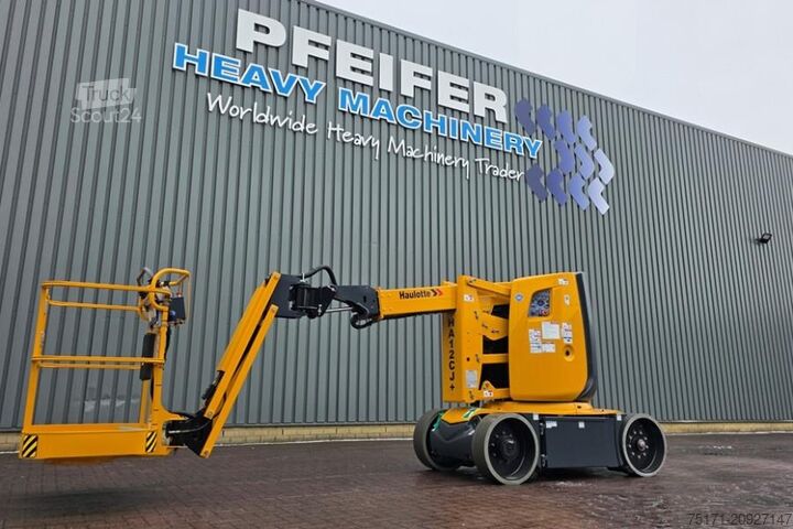 Gelenkteleskoparbeitsbühne Haulotte HA12CJ+ Guarantee! Electric, 12 m Working Height,