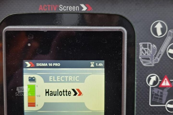 Plate-forme de travail télescopique articulée Haulotte SIGMA 16PRO NEW / UNUSED, Valid Inspection, *Guara