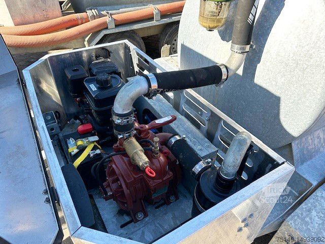 Bilsläp Schmies STS V-1.5-S/023, Vakuumfass, Kompressor