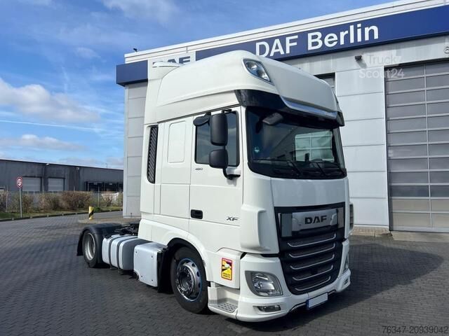 Volumen SZM DAF XF 480 FT SSC Low Deck TraXon Intarder 2 x Tank