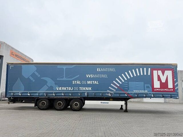 Bīdāmie tentiņi Krone Curtainsider / Planenauflieger