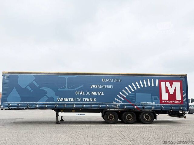 Bīdāmie tentiņi Krone Curtainsider / Planenauflieger