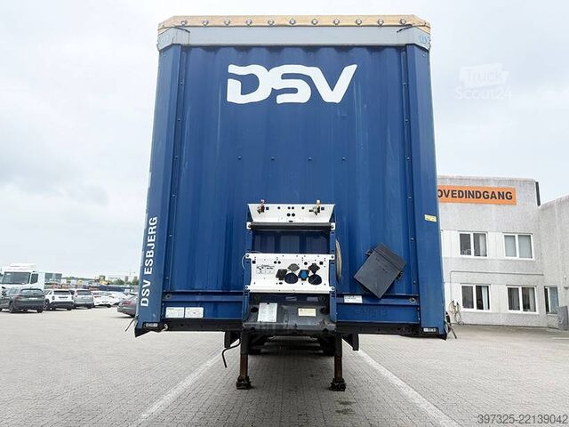 Bīdāmie tentiņi Krone Curtainsider / Planenauflieger