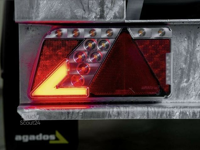 Trīsvienīga pašizgāzēja piekabe AGADOS ATLAS 3-Seiten Kipper - 330x170x35 SONDERANGEBOT