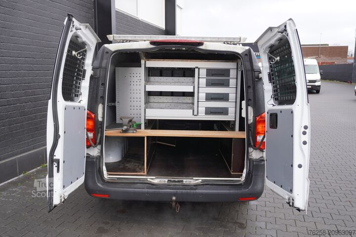 Panelinis furgonas Mercedes-Benz Vito 116 CDI Automaat Lang - EURO 6 - A/C Clima...