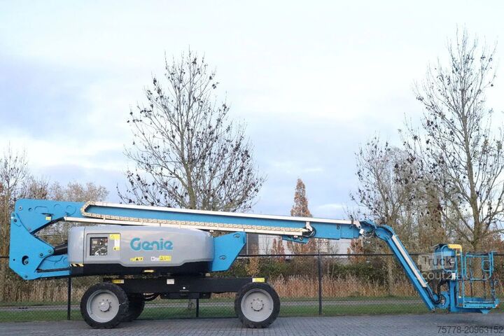 Platformă de lucru telescopică articulată Genie S-80 J | 26.5 METER | 300 KG | LOW HOURS