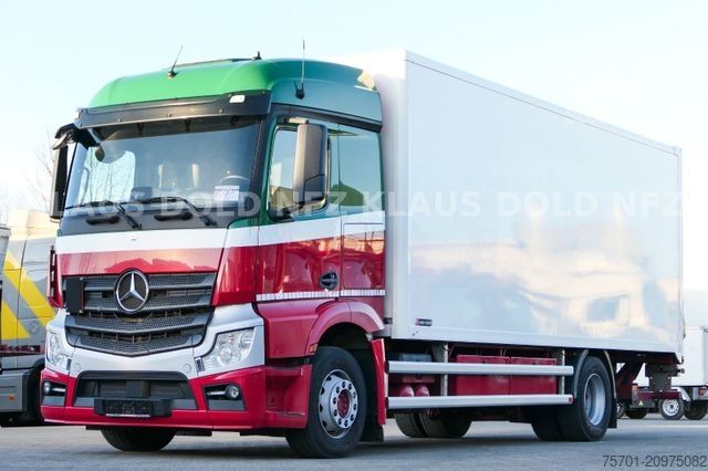 Camião de caixa fechada MERCEDES-BENZ Actros 1842 Koffer 47m³ Vollluft LBW Euro 6
