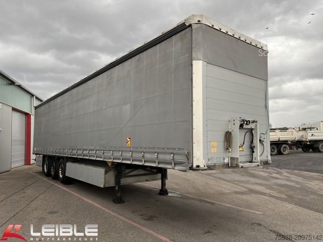 Auflieger mit Pritsche & Plane SCHMITZ CARGOBULL SCS24/L*Liftachse*RSAB*Zertifikat Code XL*