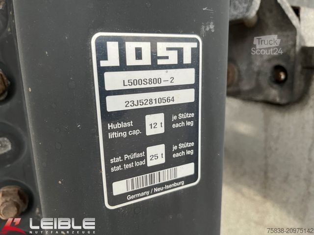 Auflieger mit Pritsche & Plane SCHMITZ CARGOBULL SCS24/L*Liftachse*RSAB*Zertifikat Code XL*