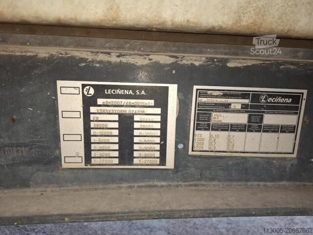 Tipper semitrailer  Non spécifié