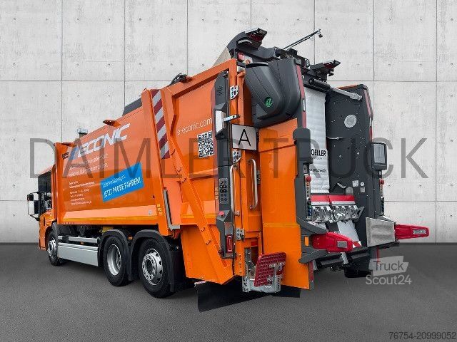 Мусоровоз Mercedes-Benz eEconic 300 L ENA 6x2/4  Zöller Müllfahrzeug