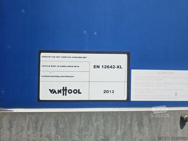 Forheng på siden VAN HOOL A3C002 / ALU RIMS / PALLET BOX / GALVANIZED STE...