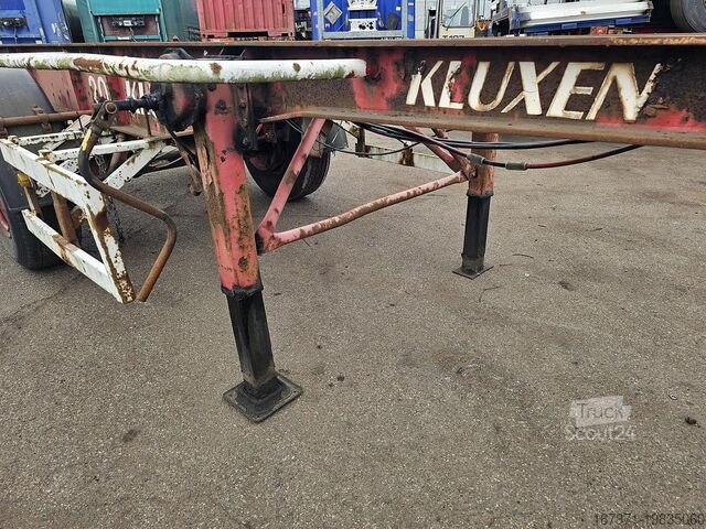 Trasporto di container KASSBOHRER ATL 20 20 FOOT | STEEL SUSPENSION.