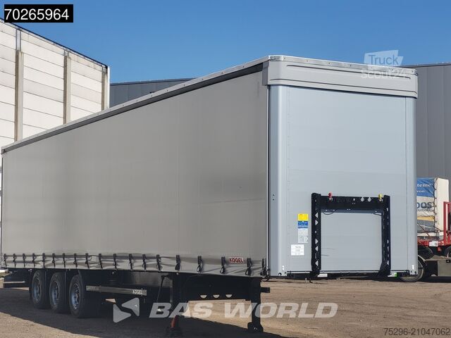 Bâches coulissantes Kögel S24-1 MEGA Hefdak Schuifdak Liftas