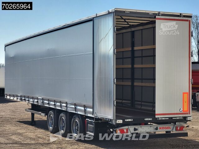 Bâches coulissantes Kögel S24-1 MEGA Hefdak Schuifdak Liftas