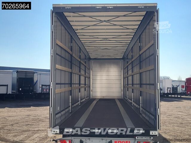 Bâches coulissantes Kögel S24-1 MEGA Hefdak Schuifdak Liftas