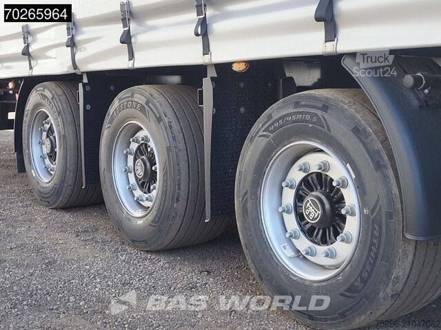 Bâches coulissantes Kögel S24-1 MEGA Hefdak Schuifdak Liftas