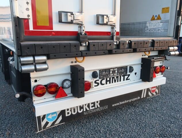 Semi-remorque frigorifique Schmitz Cargobull SKO 24 Rohrbahn Liftachse Carrier Vector HE19