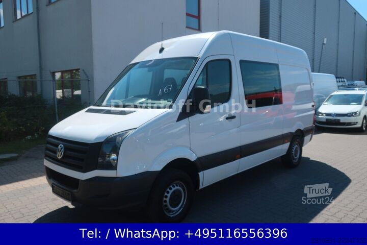 Yüksek tavanlı panelvan VOLKSWAGEN Nr.A67 Crafter L2H2 1.Hand / SHZ / AHK / 6Sitzer
