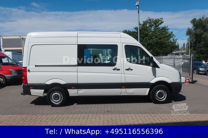 Yüksek tavanlı panelvan VOLKSWAGEN Nr.A67 Crafter L2H2 1.Hand / SHZ / AHK / 6Sitzer