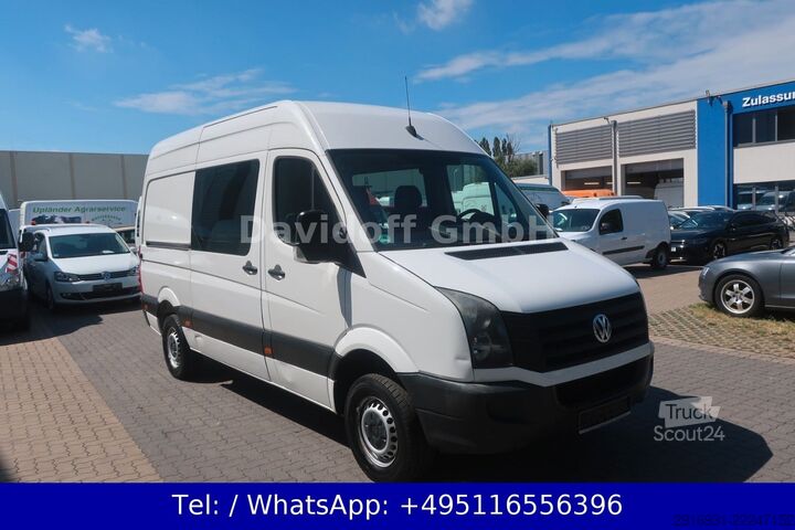 Yüksek tavanlı panelvan VOLKSWAGEN Nr.A67 Crafter L2H2 1.Hand / SHZ / AHK / 6Sitzer