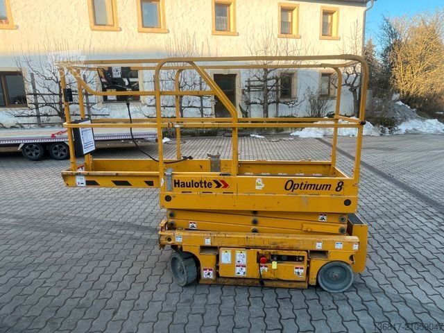 Piattaforma di lavoro HAULOTTE Optimum 8 Scherenbühne  Elektro AH 7,76 m 230 kg