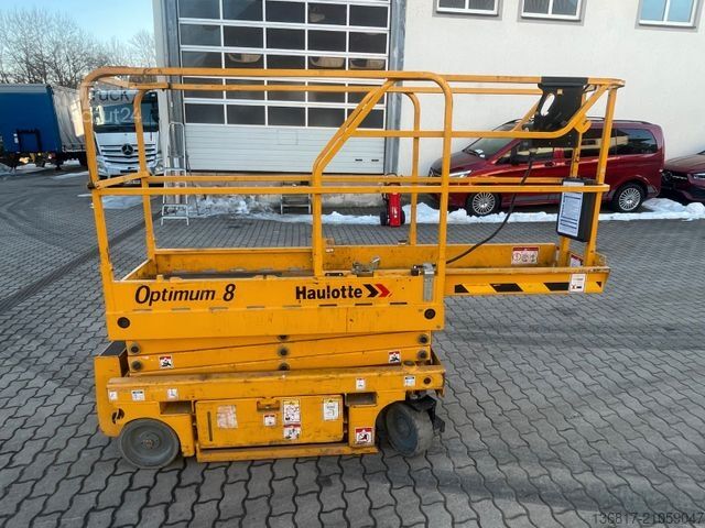 Piattaforma di lavoro HAULOTTE Optimum 8 Scherenbühne  Elektro AH 7,76 m 230 kg