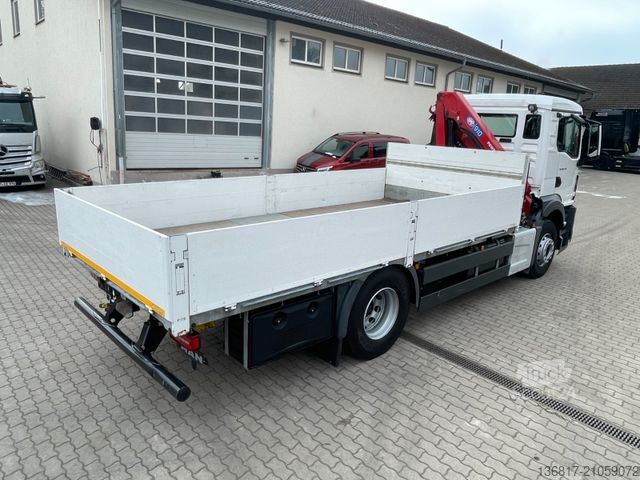 LKW mit Pritsche (offen) MAN TGS 18.470 BL 4x2 Pritsche Kran HMF Retarder AAS