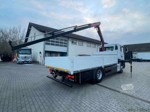 LKW mit Pritsche (offen) MAN TGS 18.470 BL 4x2 Pritsche Kran HMF Retarder AAS