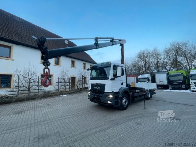 LKW mit Pritsche (offen) MAN TGS 18.470 BL 4x2 Pritsche Kran HMF Retarder AAS