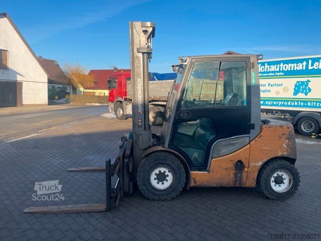 Frontstapler JUNGHEINRICH DFG540s Duplex hydr. Zinken Drehgerät