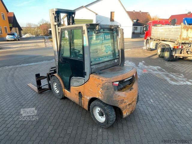 Frontstapler JUNGHEINRICH DFG540s Duplex hydr. Zinken Drehgerät