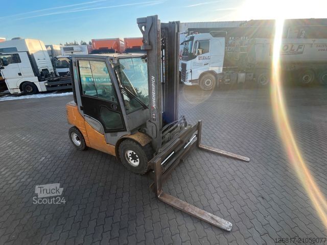 Frontstapler JUNGHEINRICH DFG540s Duplex hydr. Zinken Drehgerät