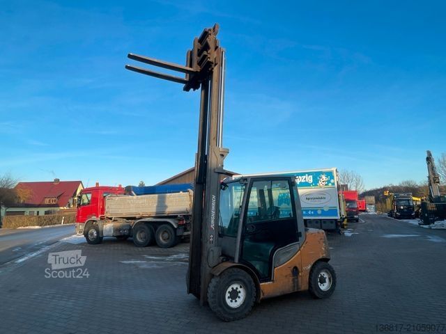 Frontstapler JUNGHEINRICH DFG540s Duplex hydr. Zinken Drehgerät