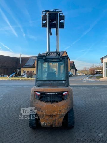 Frontstapler JUNGHEINRICH DFG540s Duplex hydr. Zinken Drehgerät